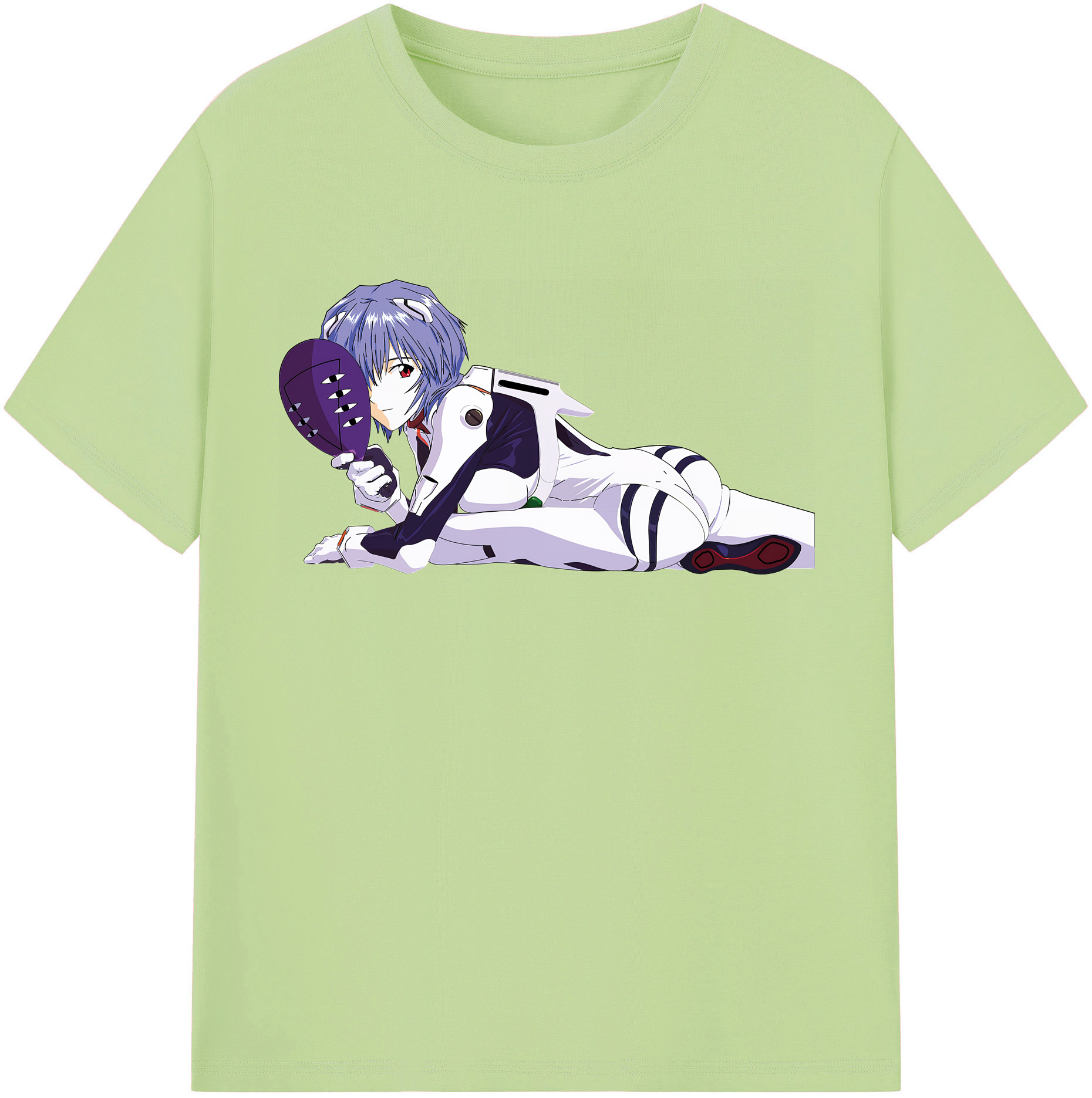 （画像用） EVA 新世紀エヴァンゲリオン 綿100％半袖Tシャツ（フロントプリント）